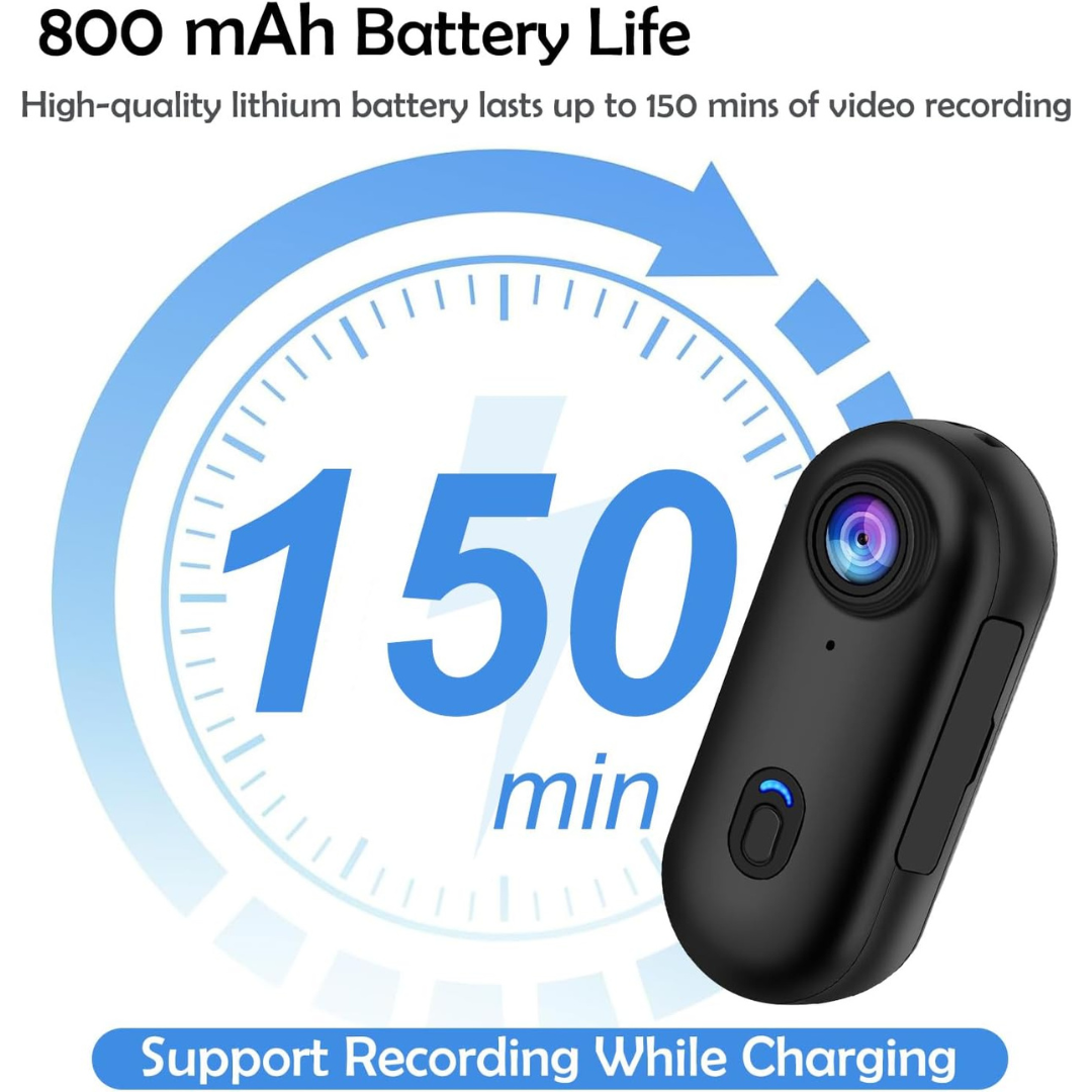 PovCam-4K Thumb Sized Camera